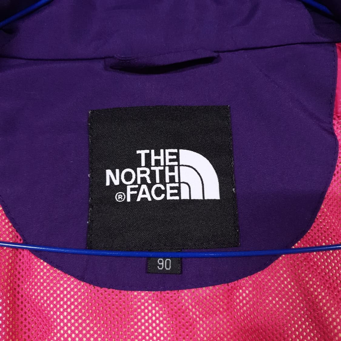 여성 L 노스페이스 고어텍스 퍼포먼스쉘 바람막이 후드 마운틴 자켓 딥퍼플 상품이미지6