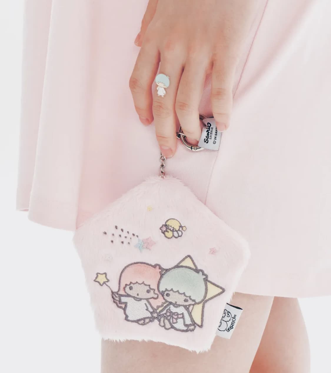 YOUHEE X LITTLE TWIN STAR POUCH KEY RING 상품이미지1