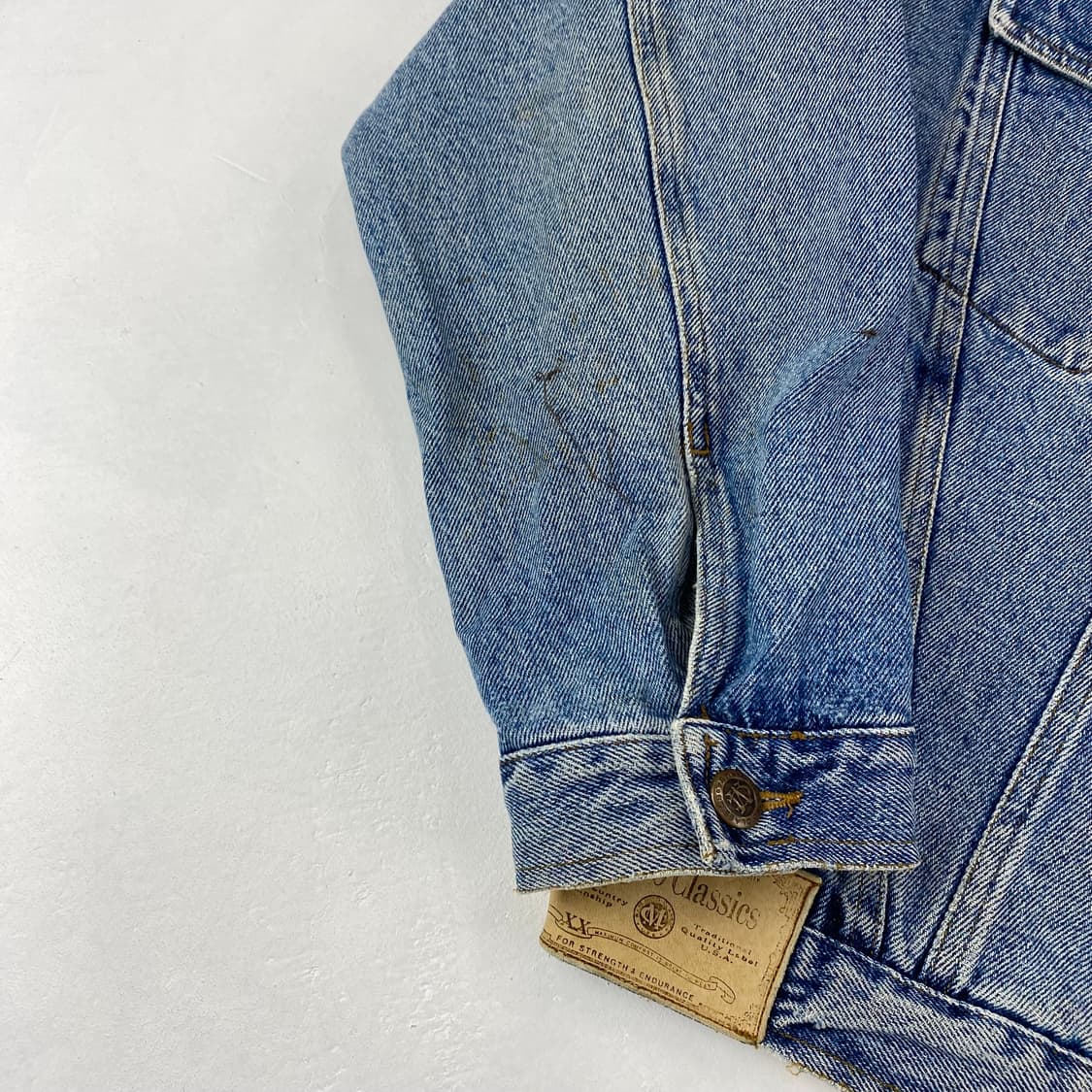 말보로 클래식 빈티지 포켓 데님 트러커 자켓 (100) 상품이미지8