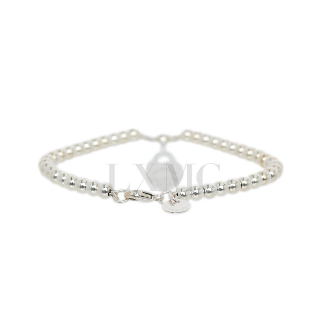 리턴 투 티파니 비드 브레이슬릿 티파니블루 하트 4MM 실버팔찌 상품이미지4