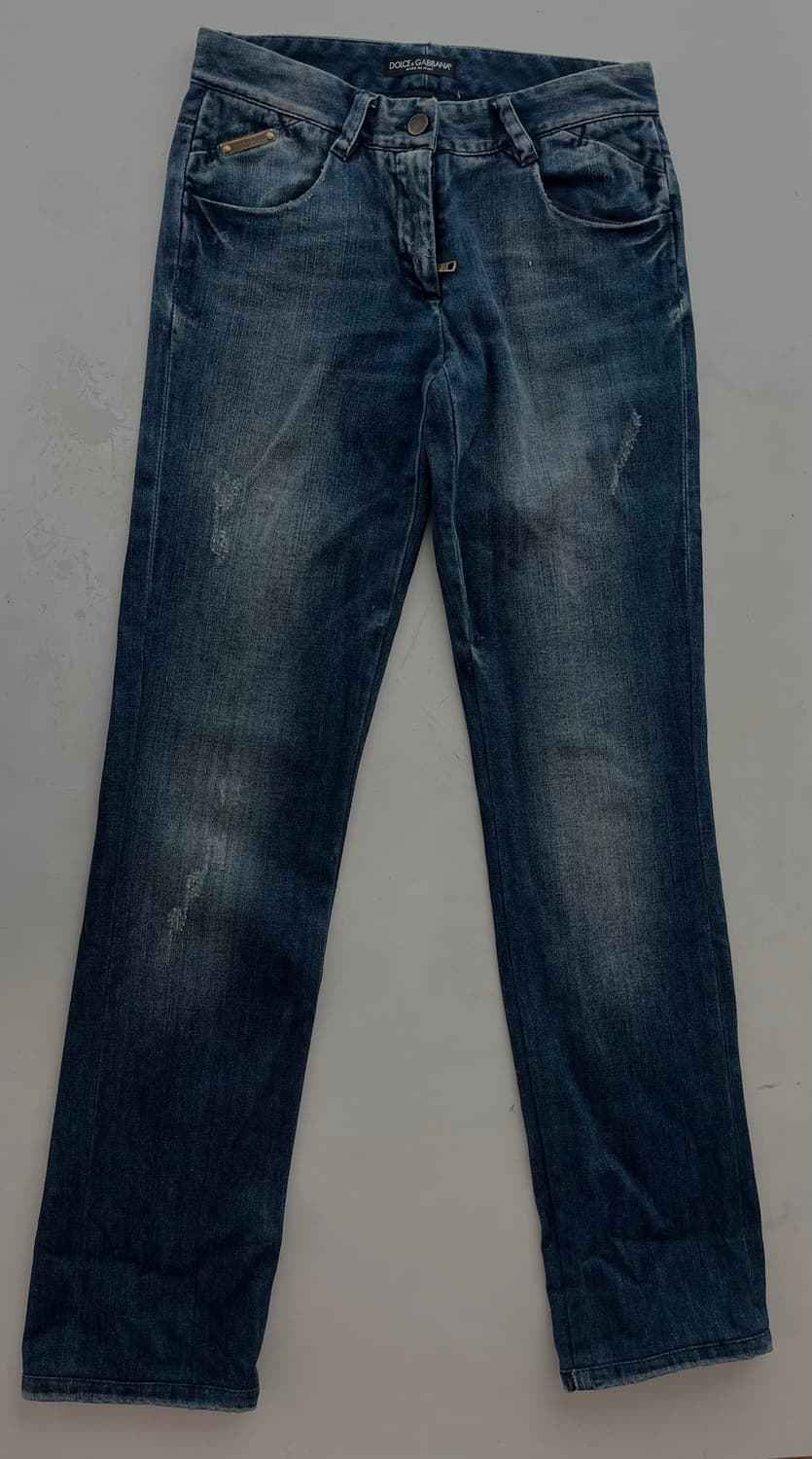 Dolce & Gabbana washing denim slim jeans 상품이미지6