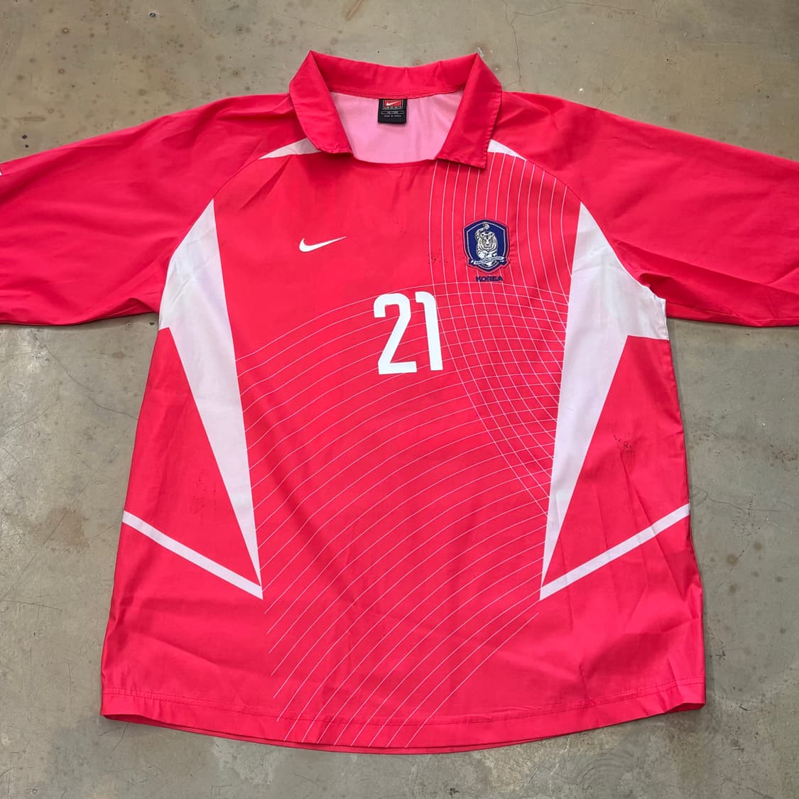 🫶🏻 나이키 2002 한일월드컵 No.21 박지성 유니폼 🫶🏻   상품이미지3