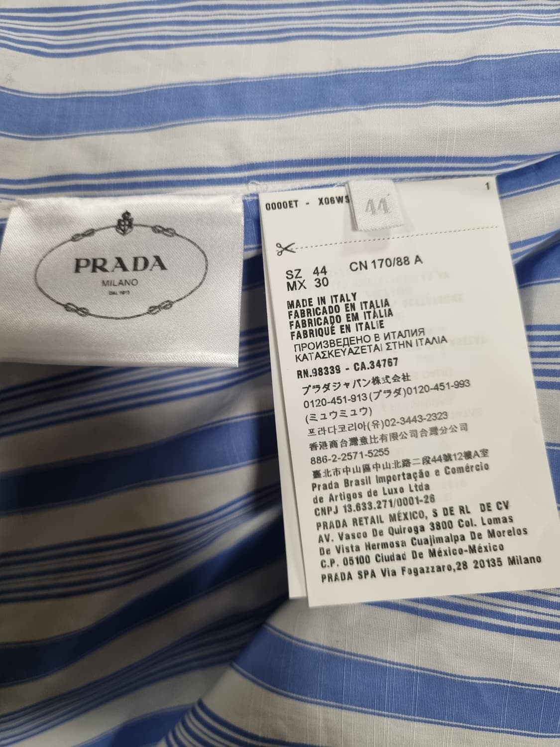 프라다 여성 셔츠자켓  상품이미지4