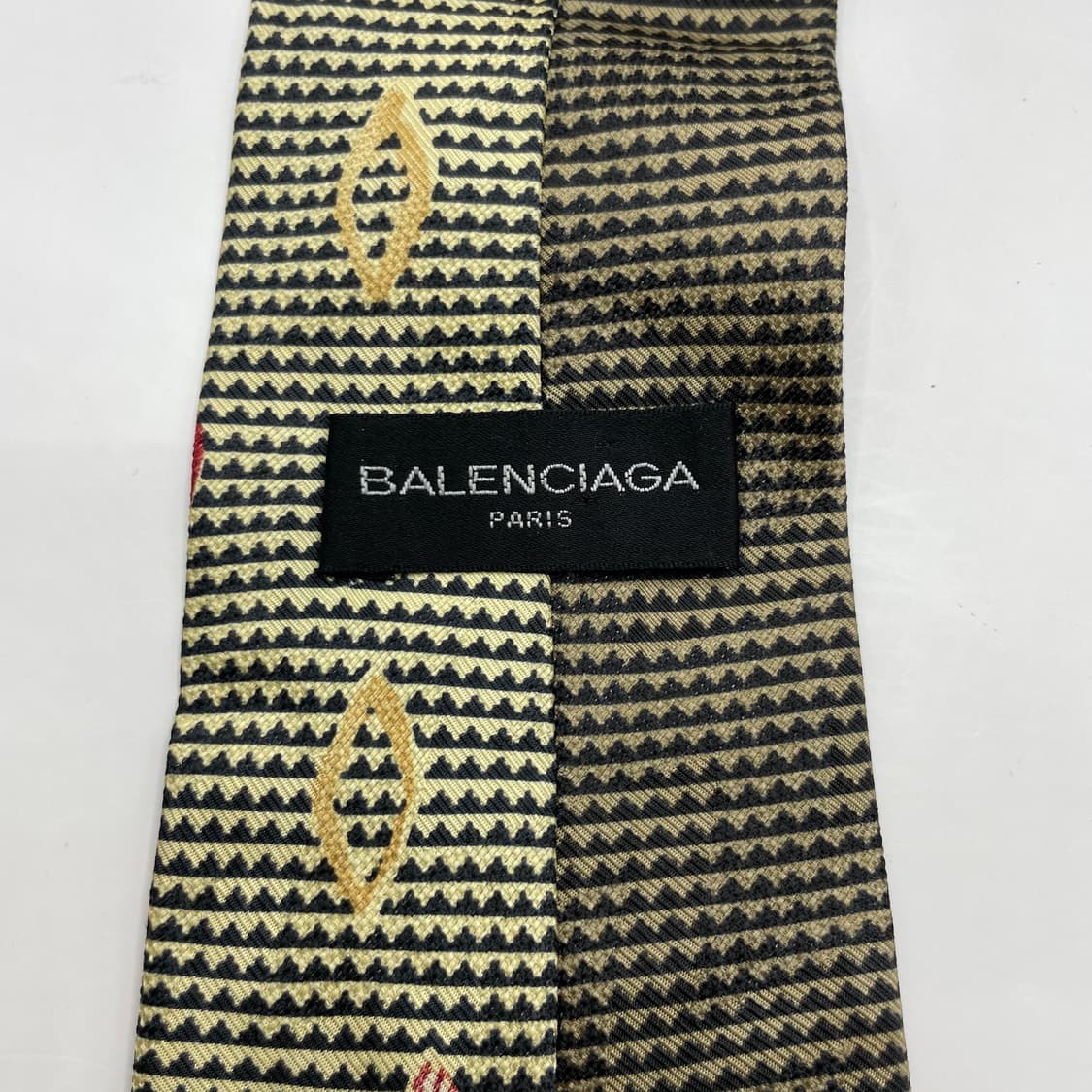528) (BALENCIAGA) 발렌시아가 패턴 넥타이 상품이미지5