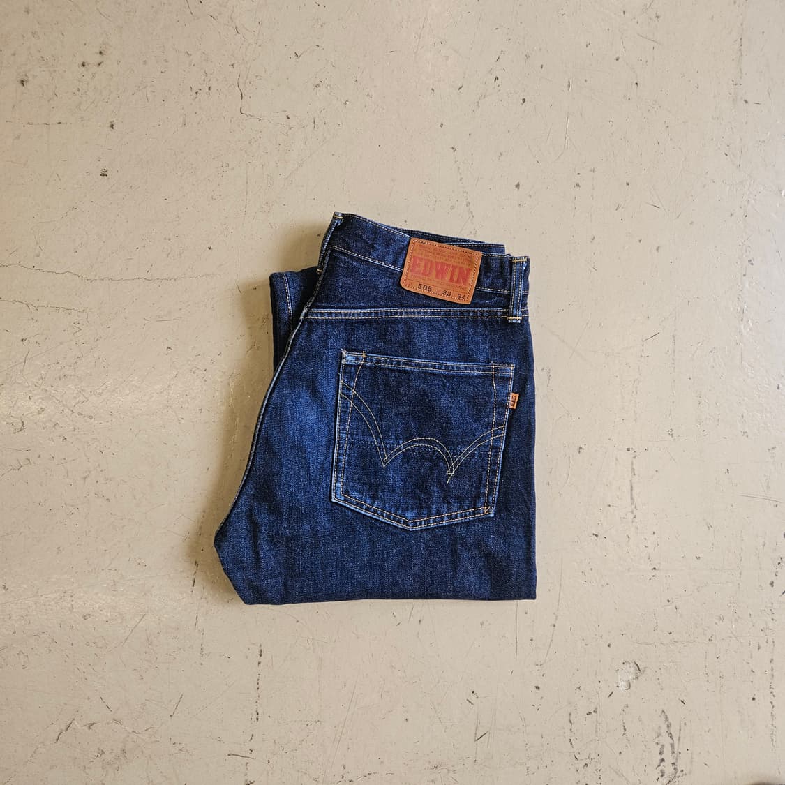 EDWIN 505 SELVEGE DENIM 에드윈 셀비지 데님 33 상품이미지10