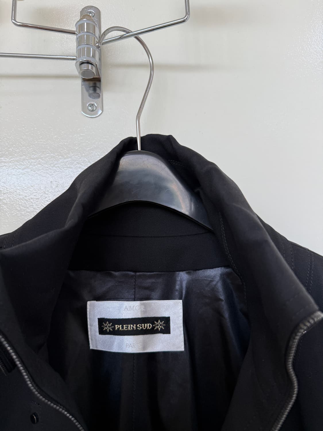 플랑수드 블랙 반코트 자켓(정품) 상품이미지2