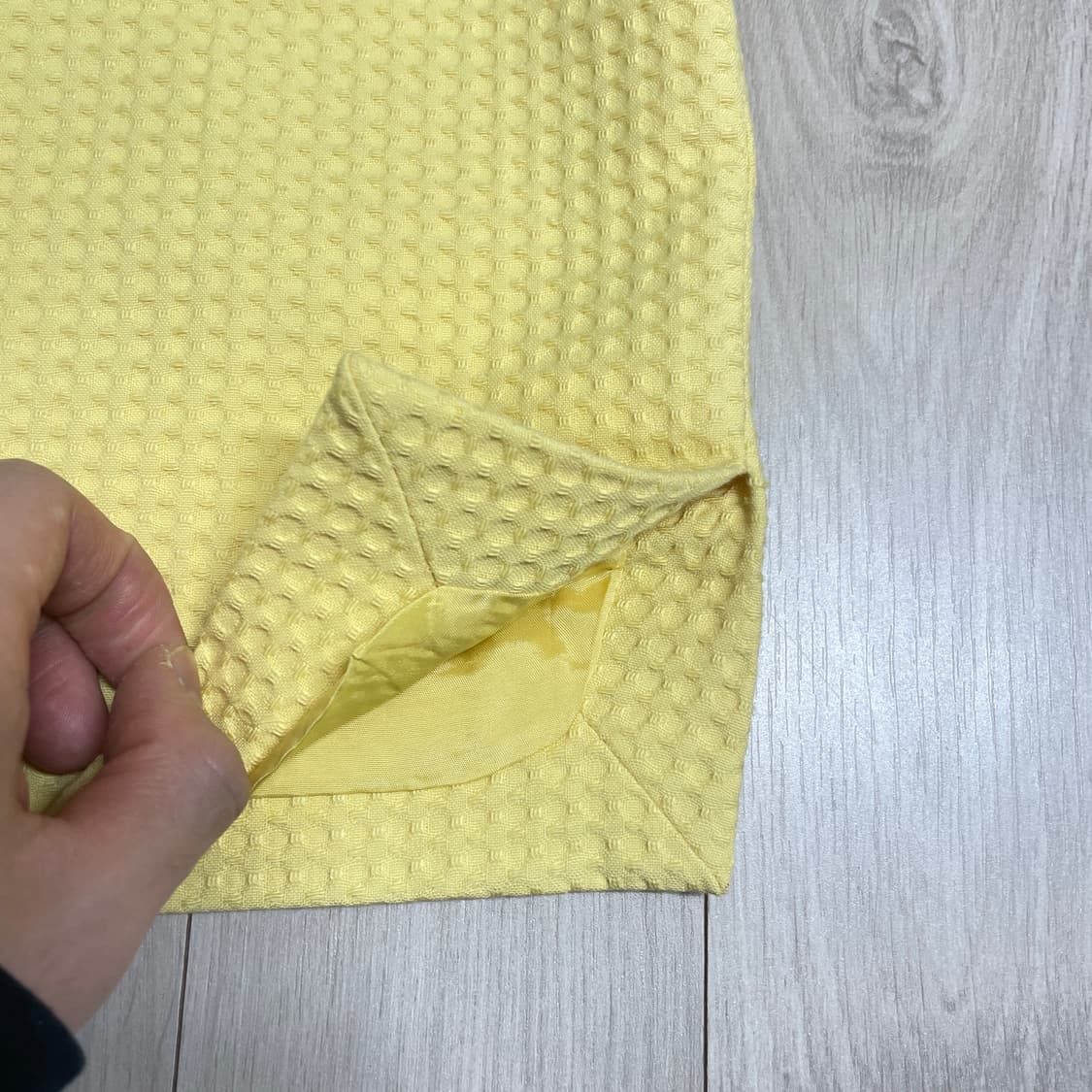 베르사체 Jeans Couture 노란색 미니 스커트 상품이미지5