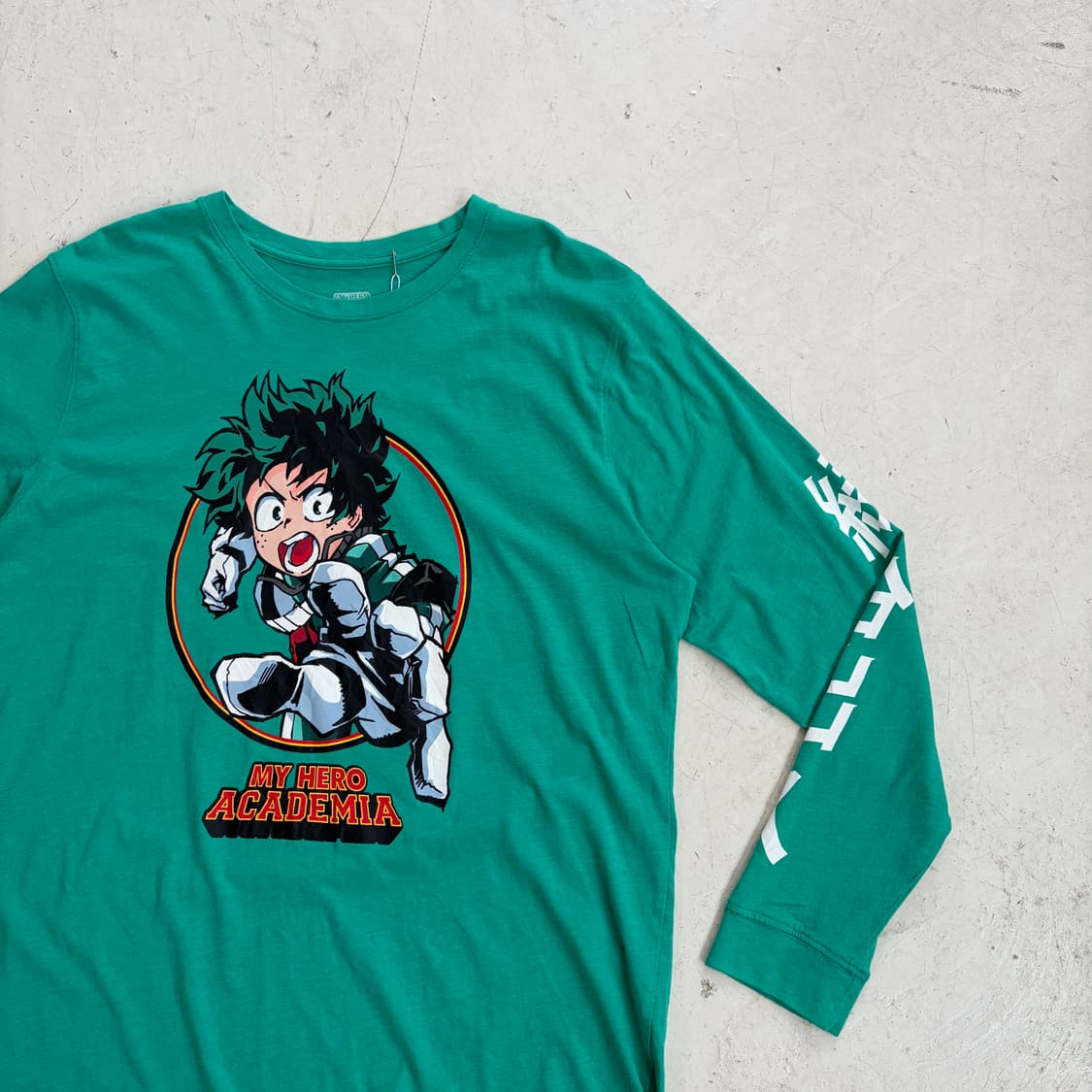나의 히어로 아카데미아 오피셜 빈티지 롱슬이브 L 상품이미지2