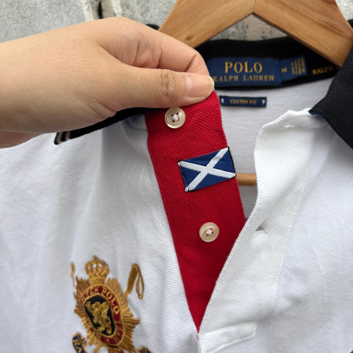 Polo 폴로 빅포니 블랙와치 폴로팀 반팔 카라티 상품이미지8