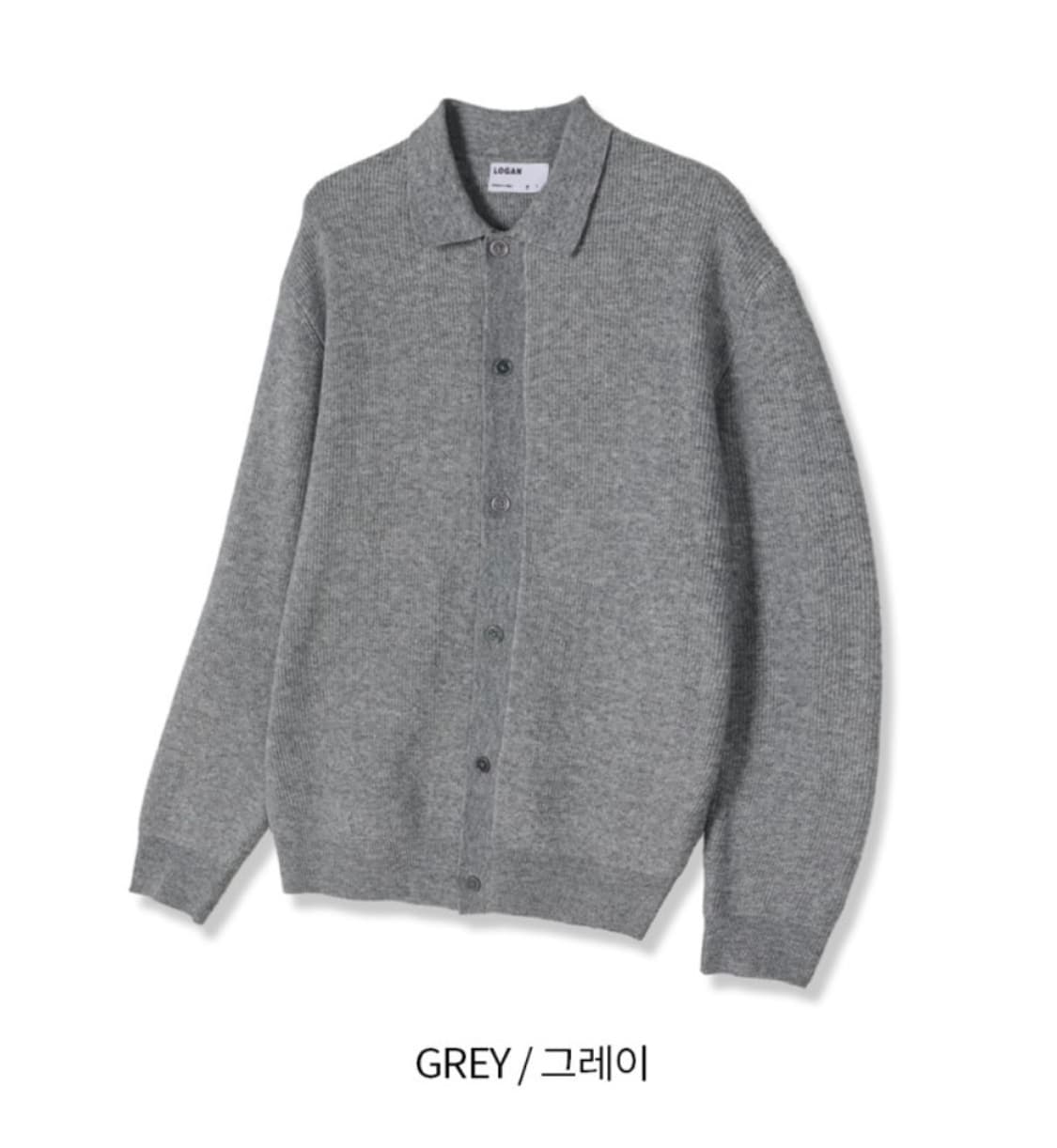 로건 가디건 m 상품이미지2