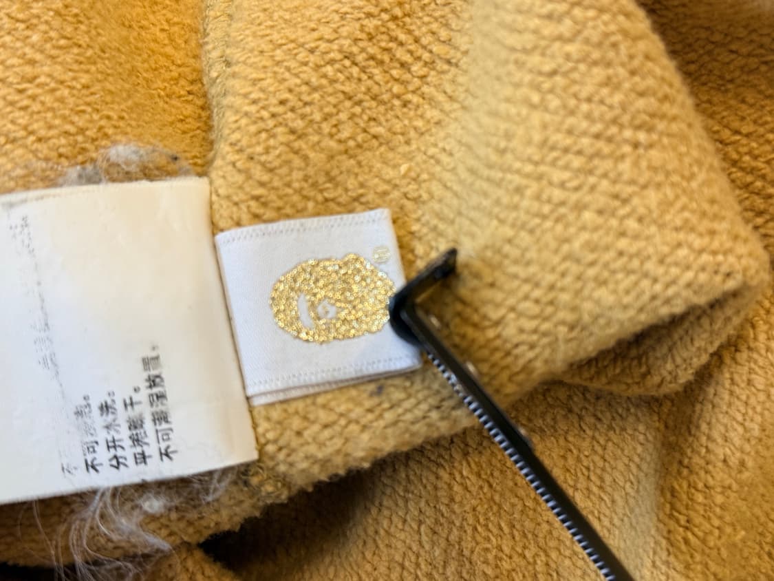 베이프 퍼스트 카모 컬리지 크루넥 맨투맨 상품이미지5