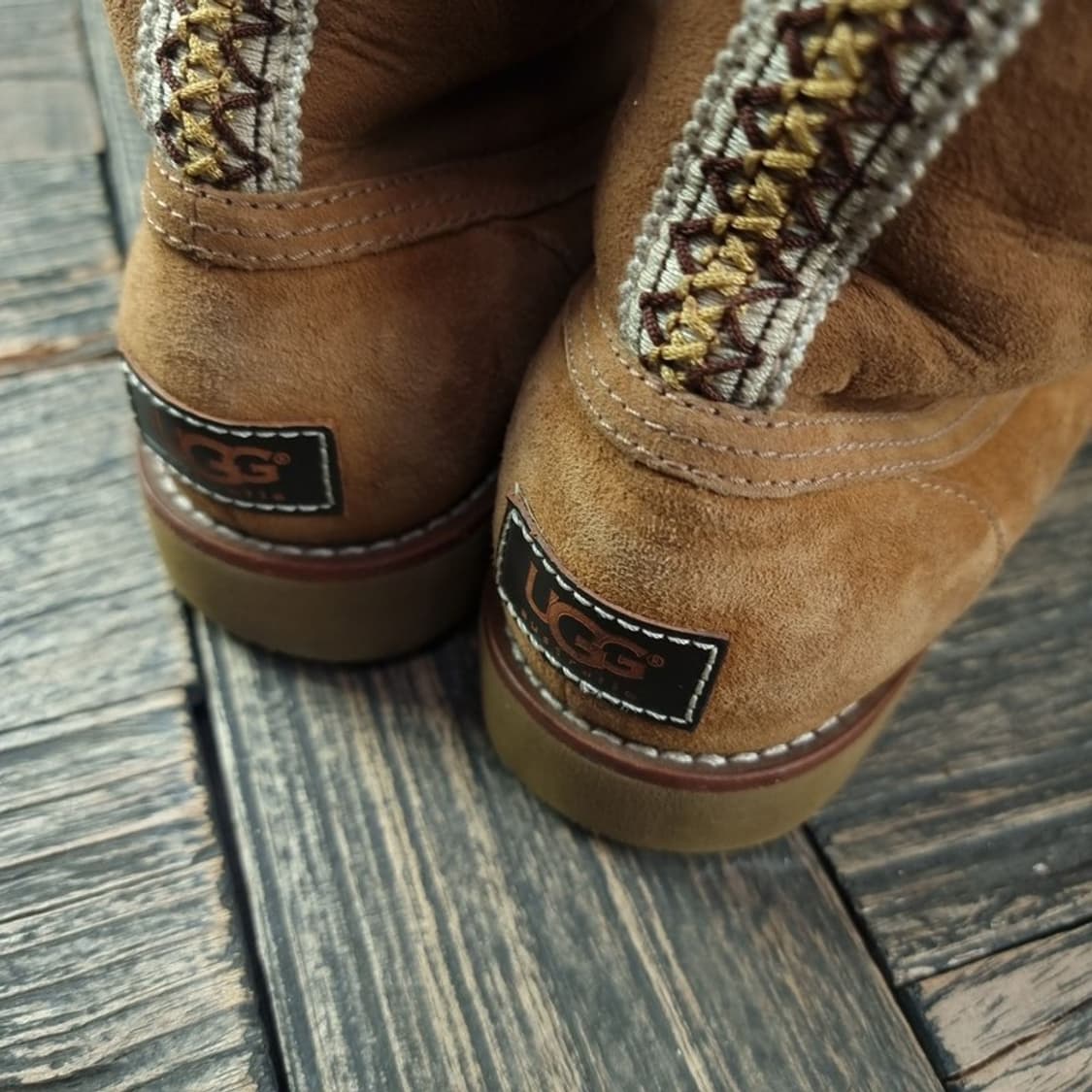 [어그] 스웨이드 레이스업 양모 어그 부츠 M18063  상품이미지6