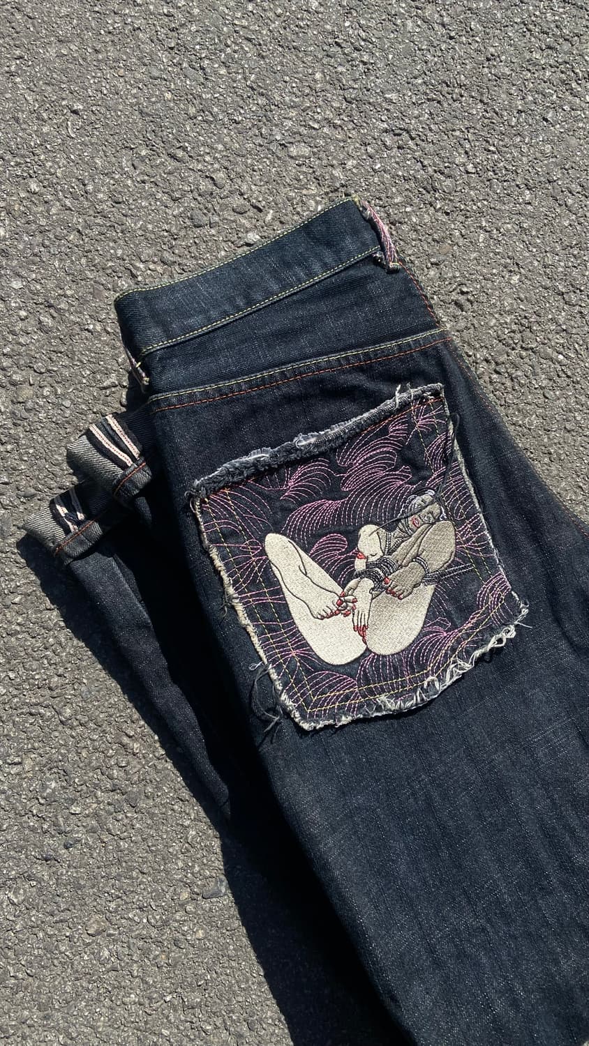 34) 레드몽키컴퍼니 본디지 셀비지 진 상품이미지1