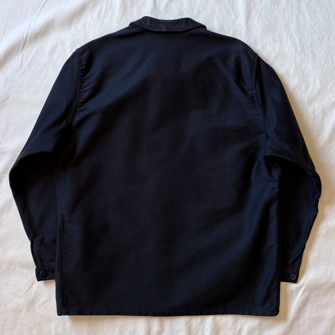 [105-107] 90s 프랑스 ADOLPHE LAFONT 블랙 몰스킨  상품이미지8