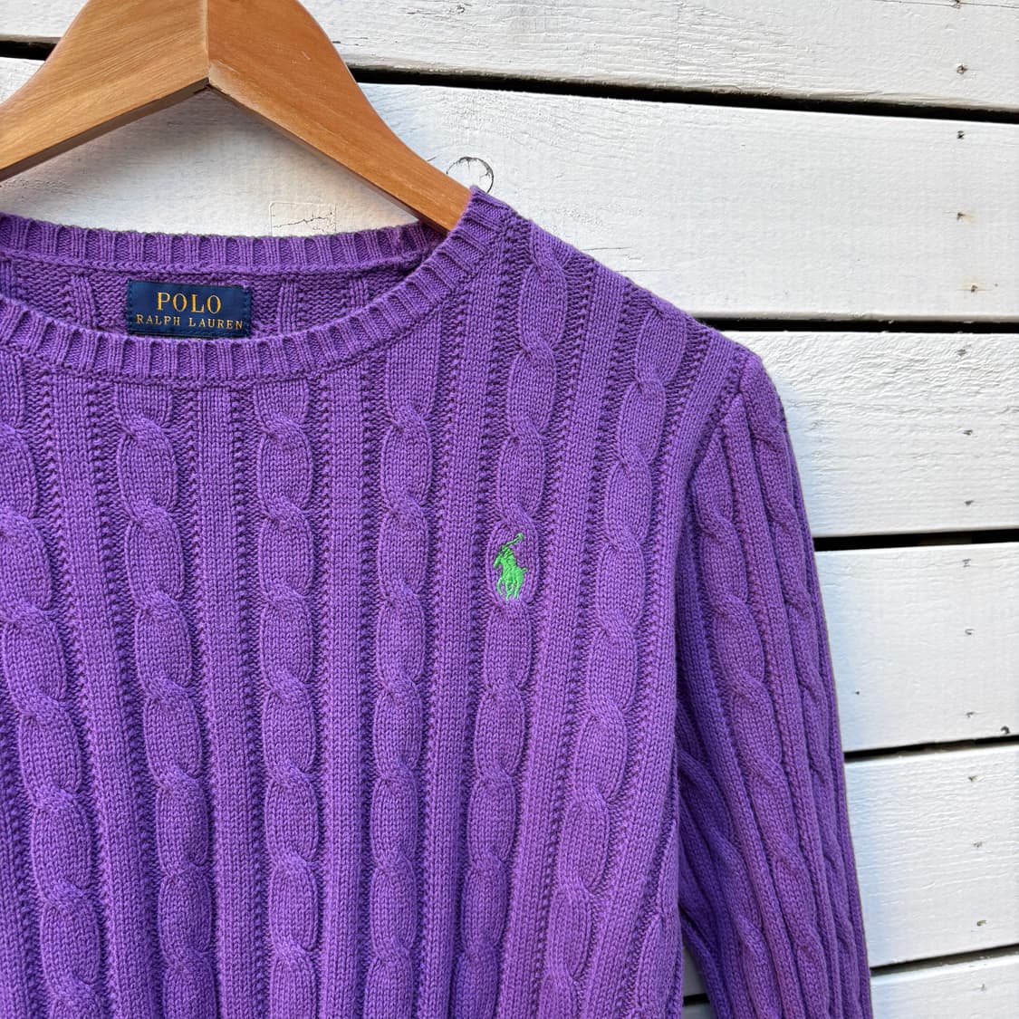 Polo 폴로 케이블 꽈배기 니트 상품이미지3