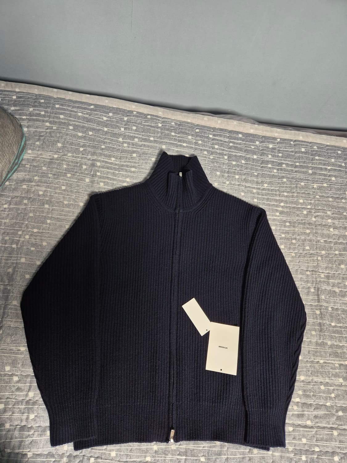 인더로우 풀집업 2 네이비 상품이미지1