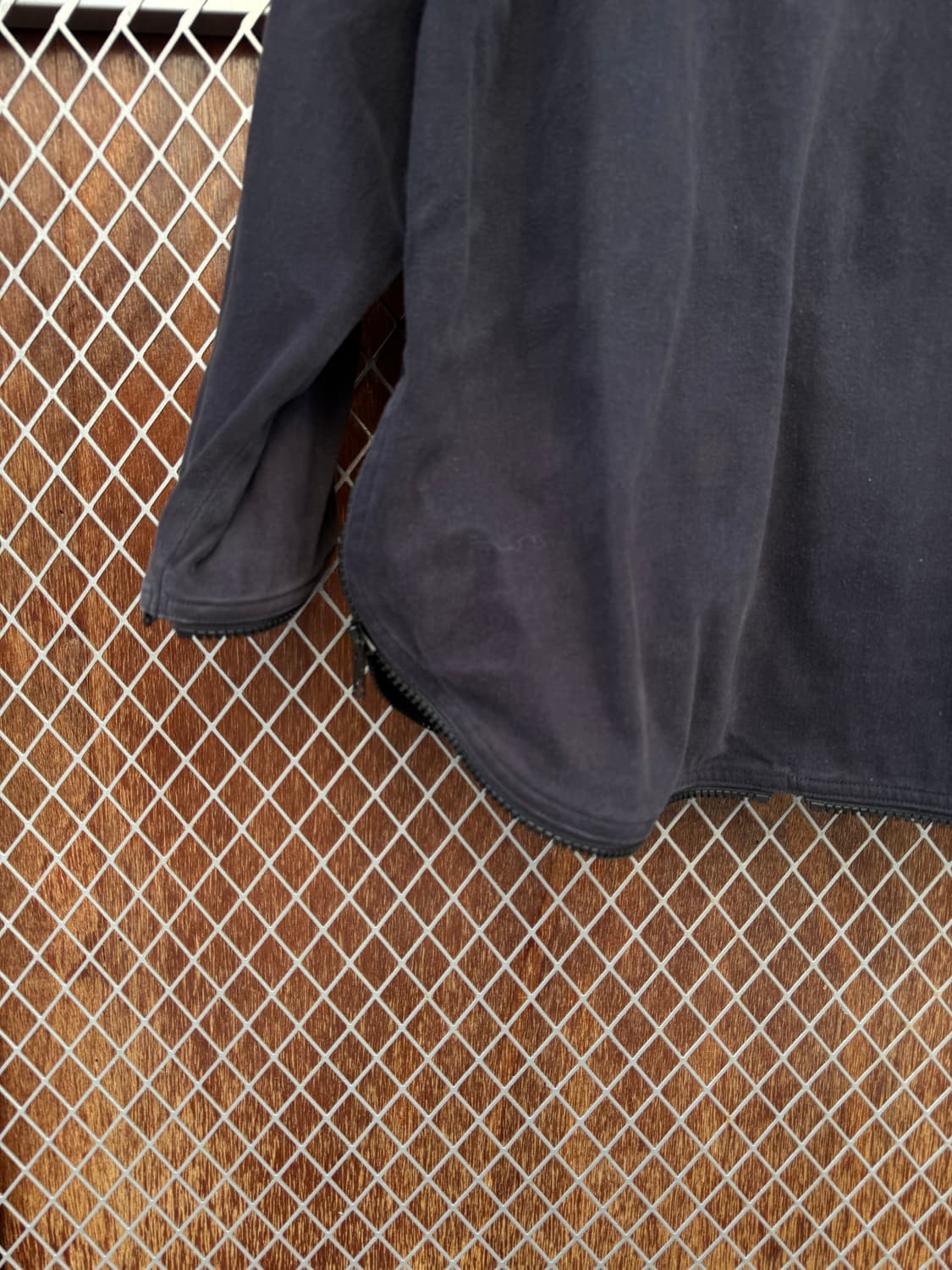 네펜데스 도쿄 빈티지 HOGGS 지퍼 디테일 집업 자켓 M 상품이미지6