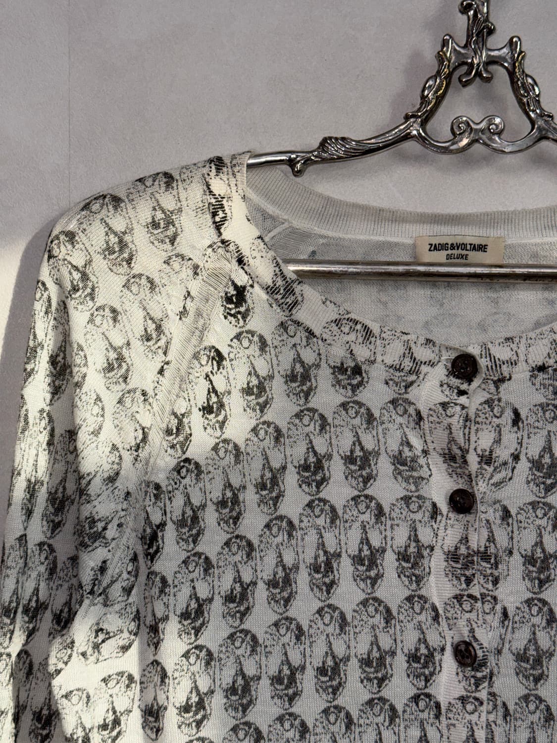 Zadig&Voltaire damaged skull linen cd 상품이미지4