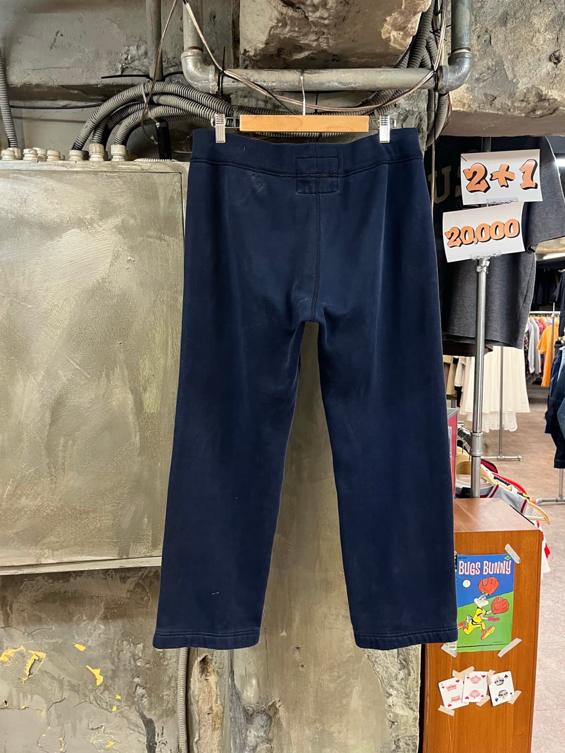 아베크롬비 기모 스웻 팬츠 네이비 S #csz4063 상품이미지2