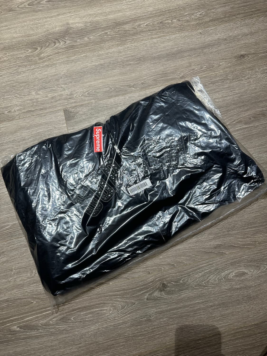 [XL] 슈프림 X b.b.사이먼 후드 집업 블랙 새제품 상품이미지2