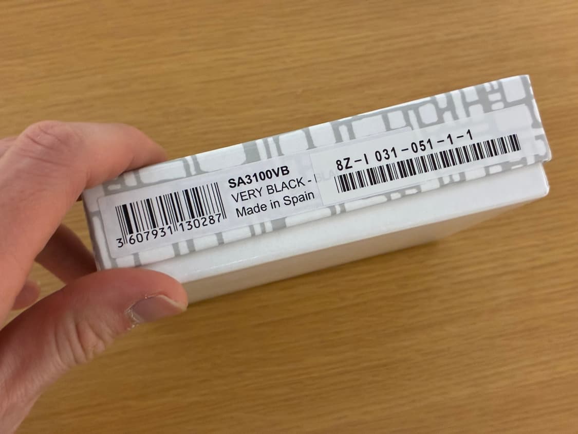 Cdg wallet very black 상품이미지5