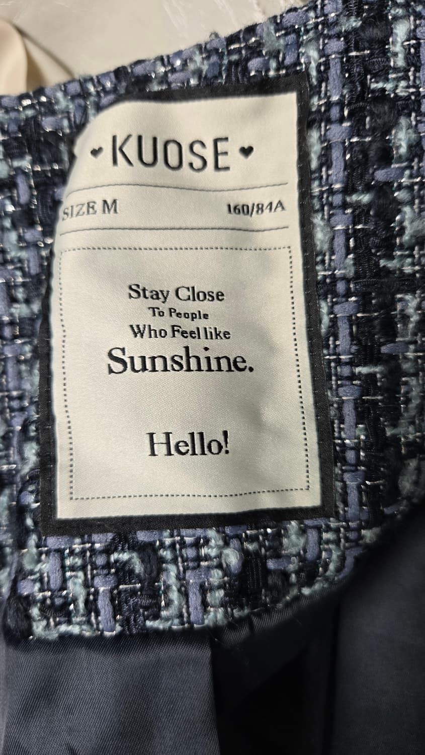 쿠오세 리본 트위드자켓 상품이미지6