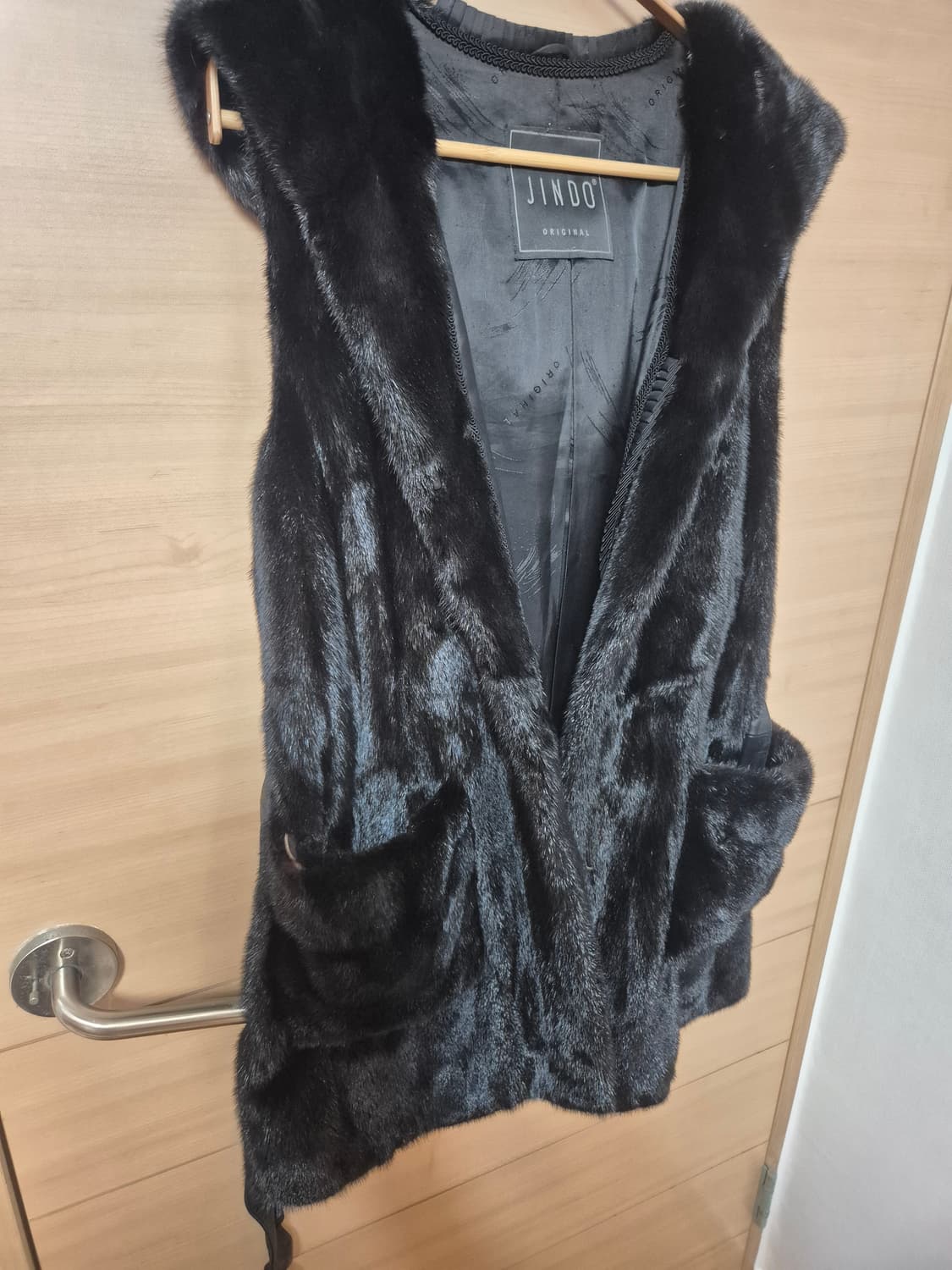 진도모피 후드베스트 상품이미지2