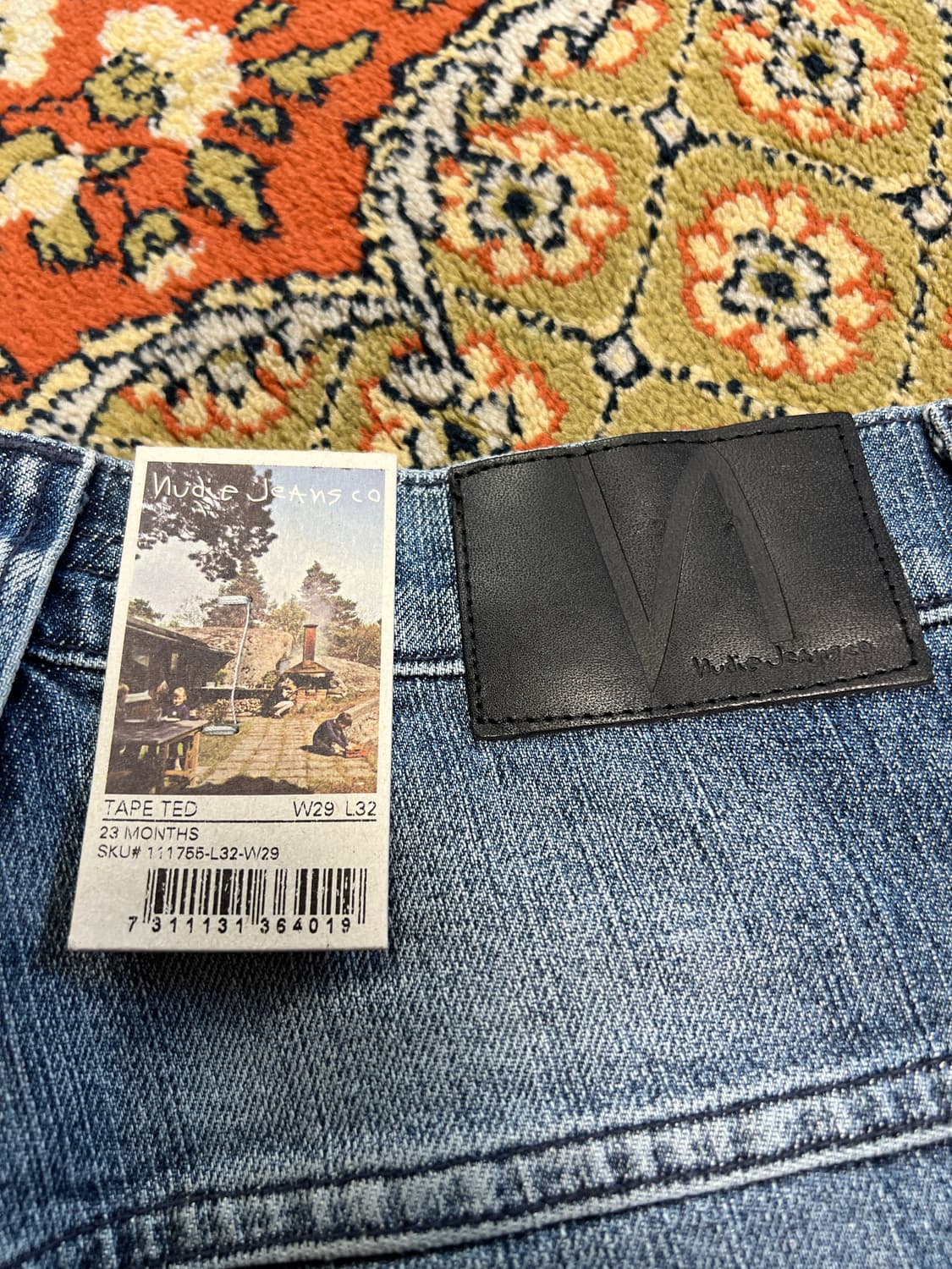 [29] 누디진 TAPE TED 23MONTHS 데님 팬츠 새상품 상품이미지5