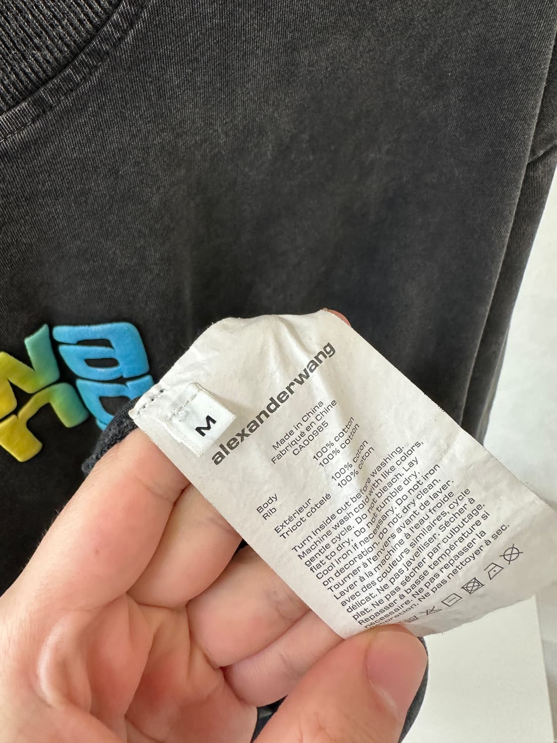 알렉산더왕 피그먼트 반팔 상품이미지4