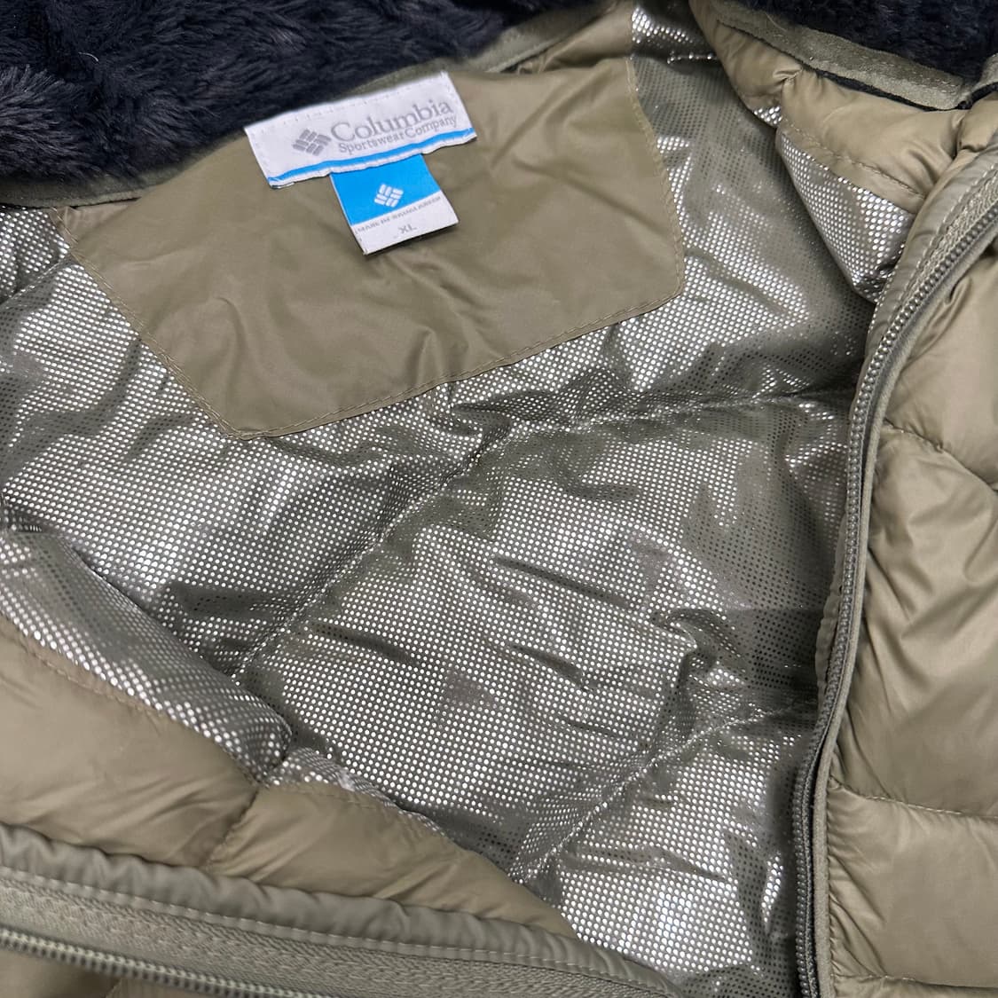 컬럼비아 여성 덕다운 롱패딩 XL 상품이미지7