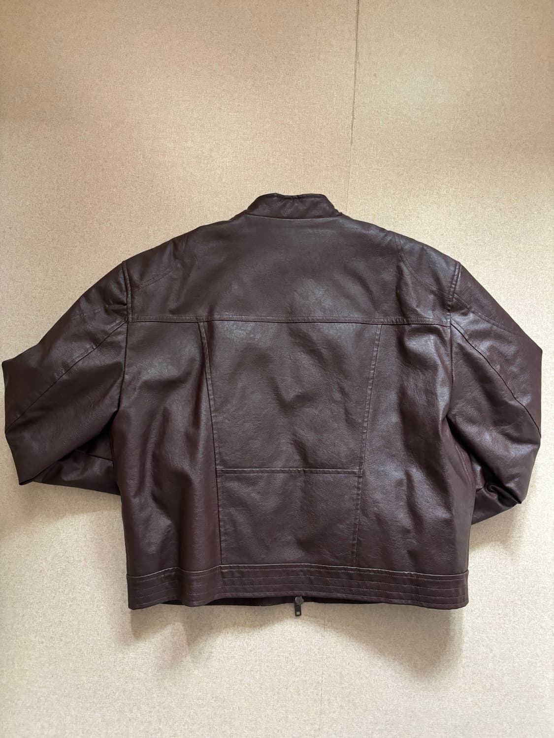 이지노이지 레더 바이커 자켓 [1사이즈] 상품이미지2