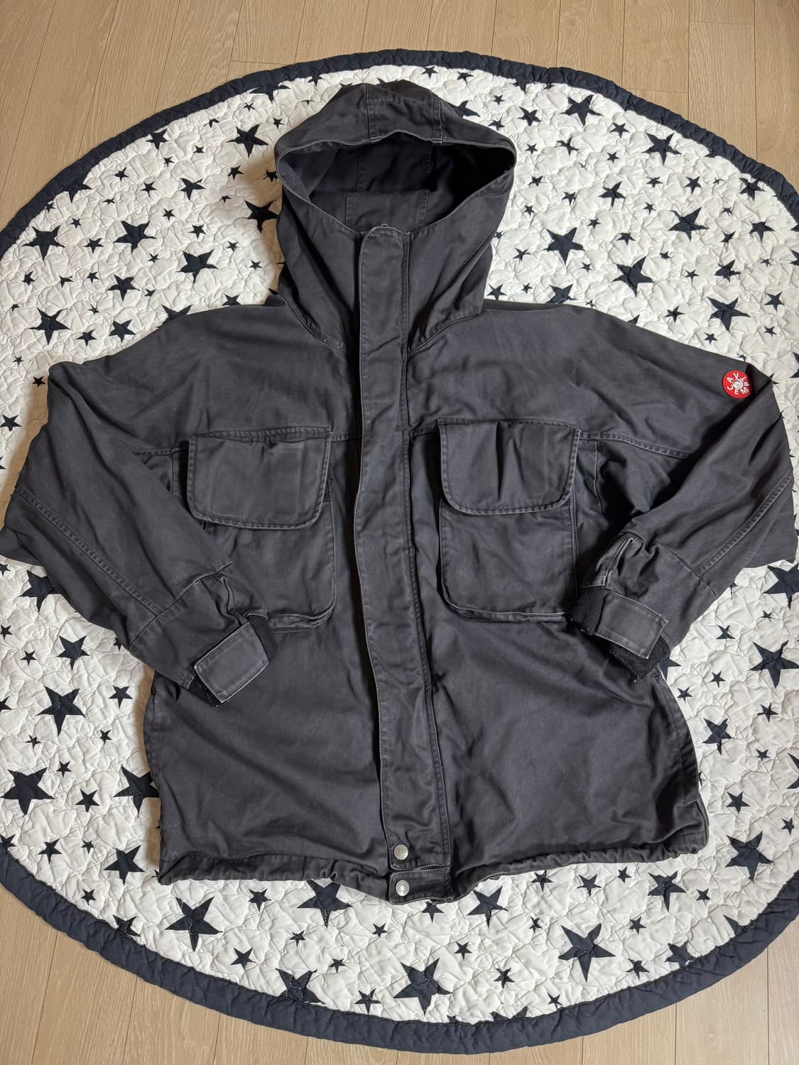 카브엠트 23FW 오버다이 후드 집 자켓 상품이미지1