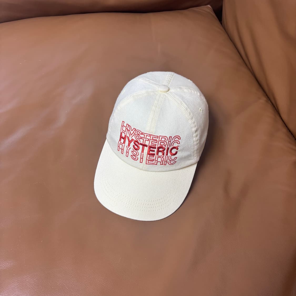 Hysteric Glamour 히스테릭글래머 네츄럴 6패널 볼캡 모자 상품이미지1