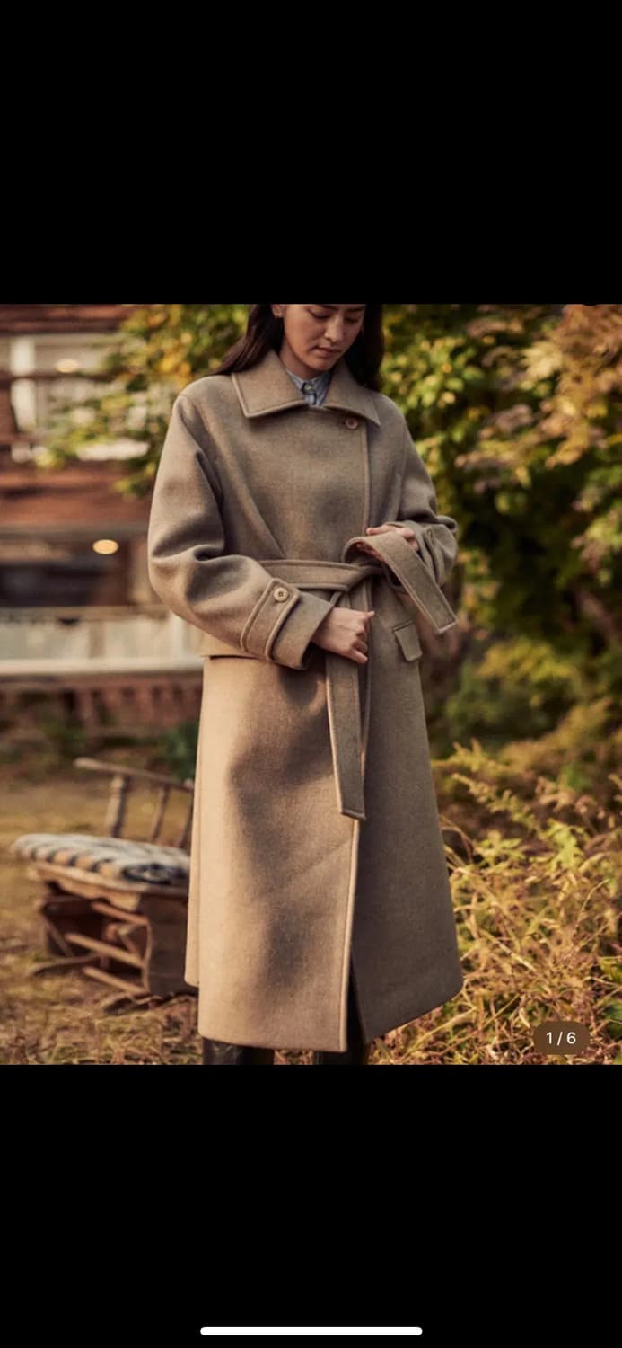 Fabricology 울 히든 더블 코트 상품이미지4