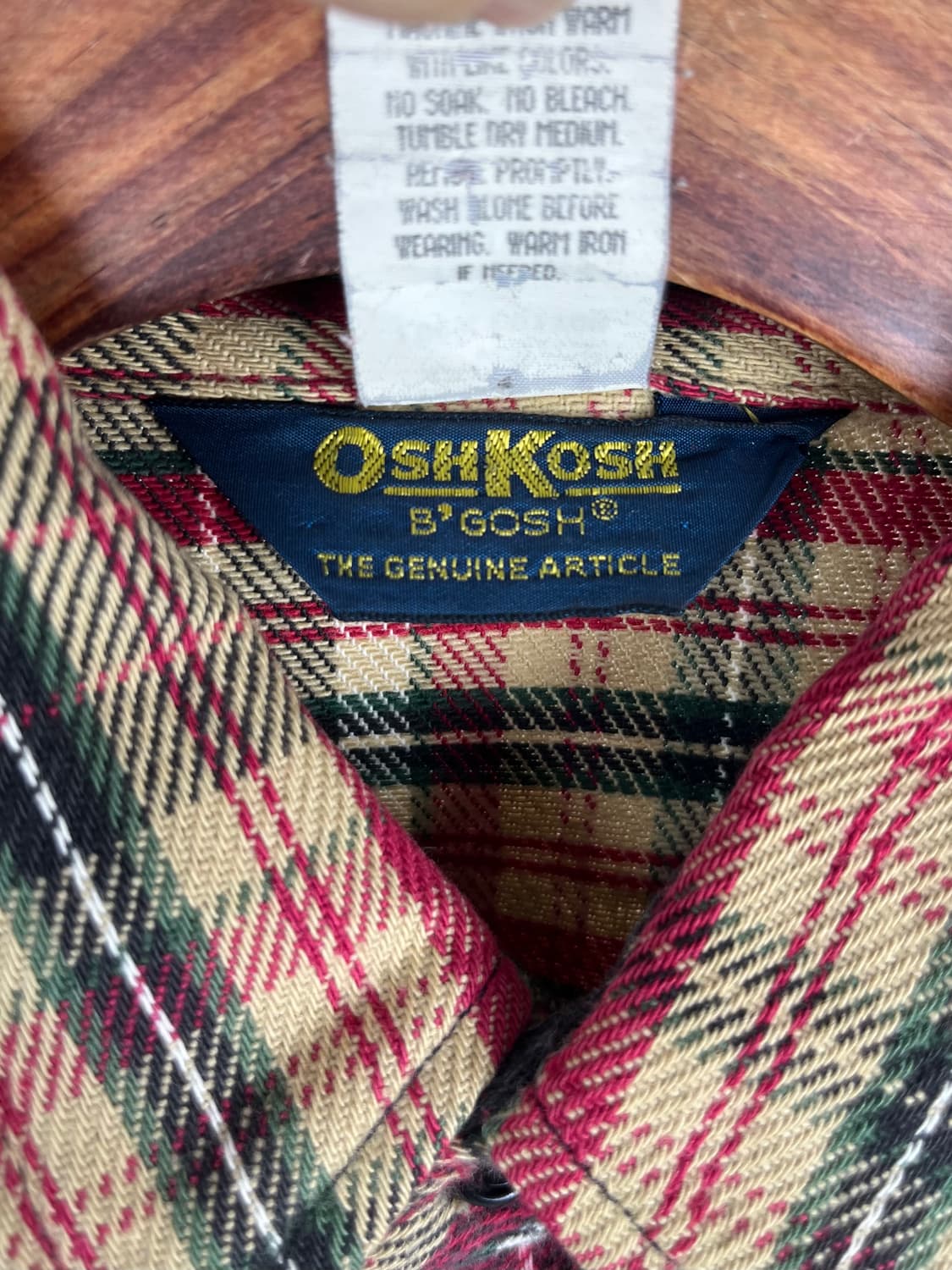 90s Oshkosh 셔츠 상품이미지4