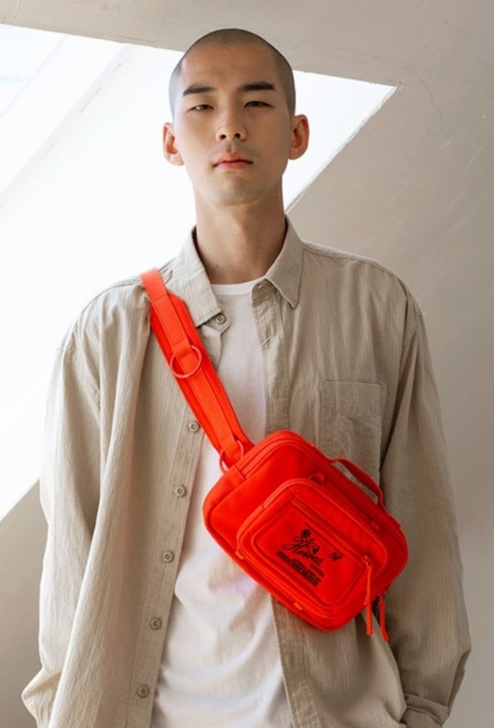 라프시몬스x이스트팩 루프링 웨이스트백 상품이미지1