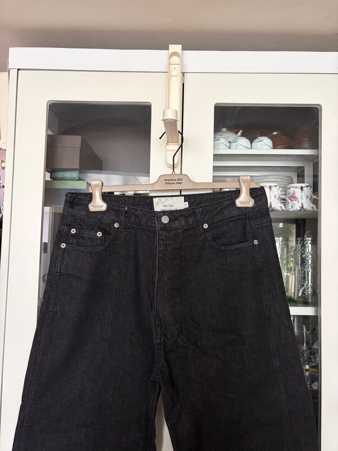 마티스더큐레이터 와이드 데님 팬츠 2사이즈 상품이미지5