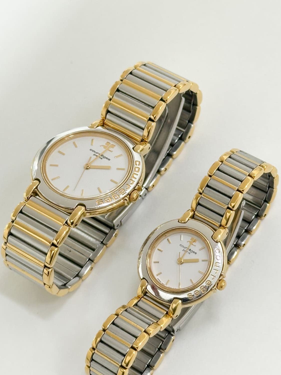 courreges / 꾸레쥬 듀얼컬러 시계 상품이미지2