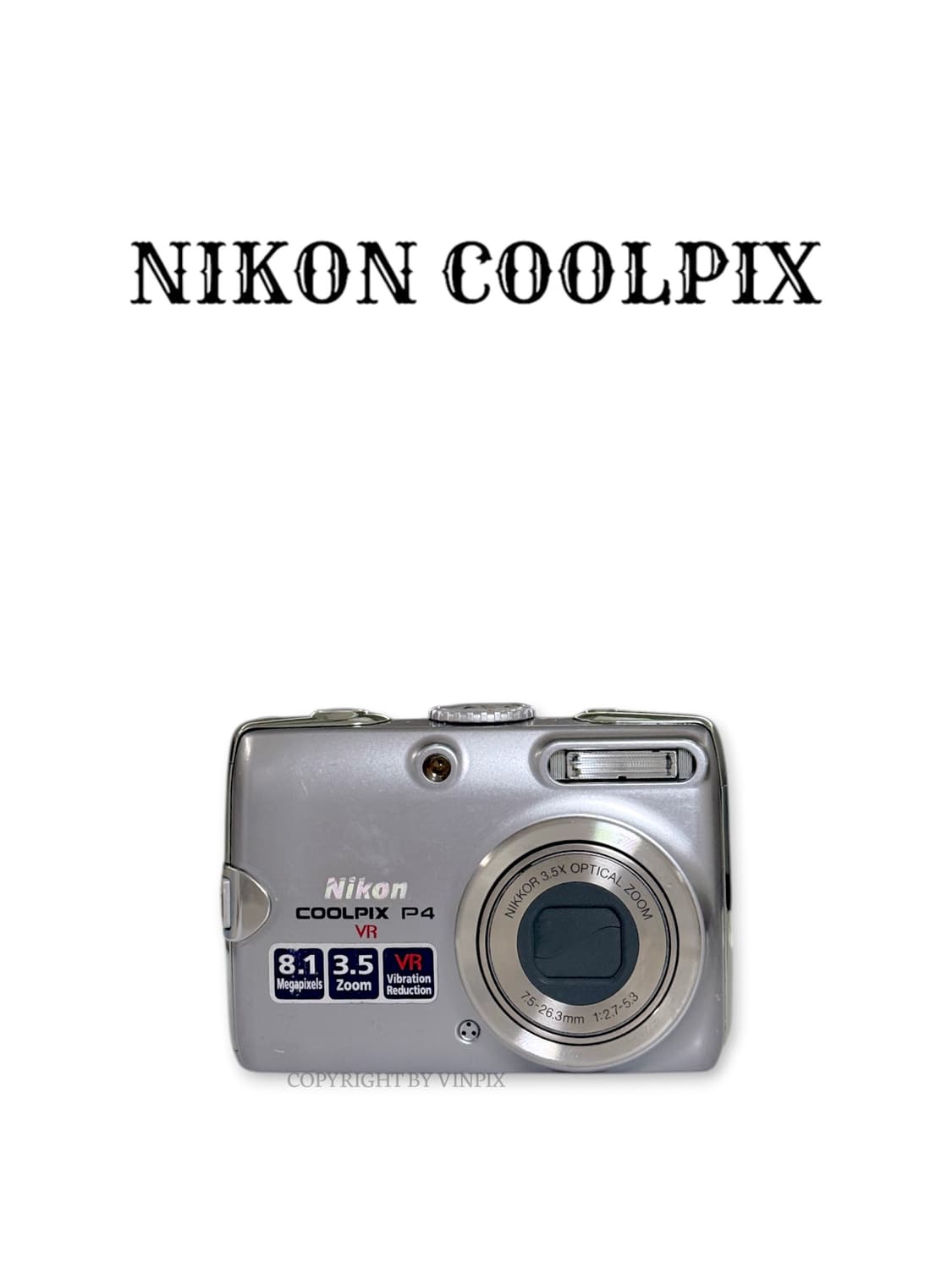 니콘 쿨픽스 P4(coolpix p4) 디지털 카메라 디카 상품이미지1