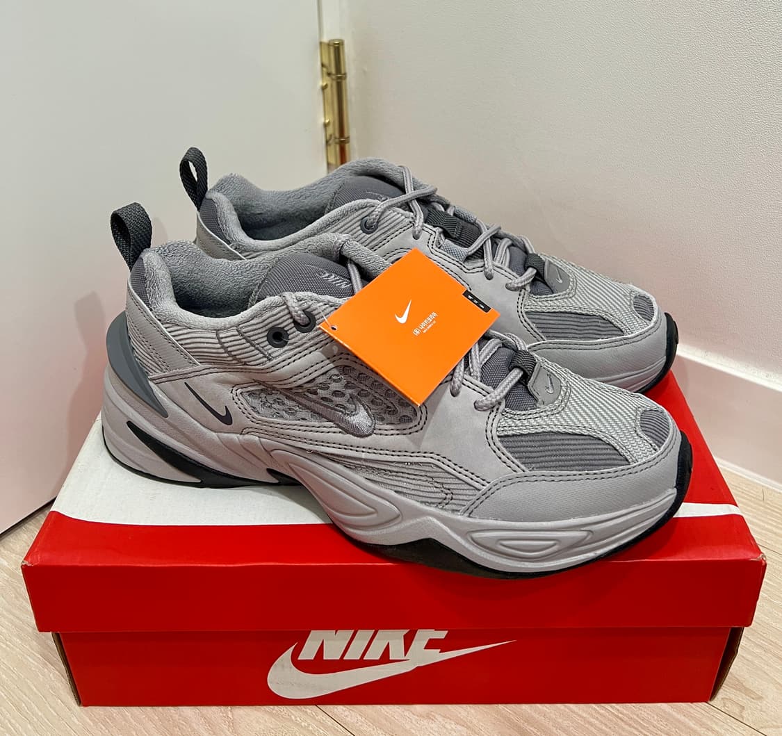 (270)(새상품)나이키 운동화 스니커즈 M2K 그레이 레트로 상품이미지2