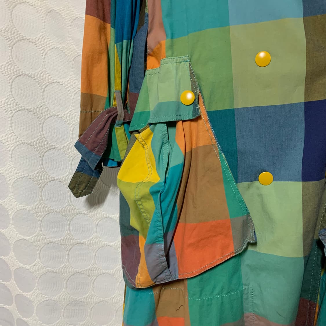 MARC JACOBS 빅 포켓 컬러 포인트 트렌치코트 상품이미지7