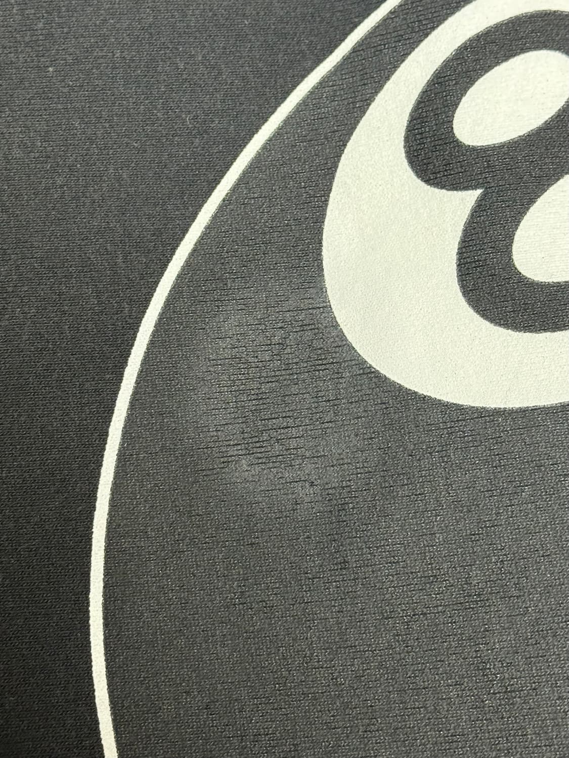 스투시 8볼 후드 집업 블랙 22SS M 상품이미지6