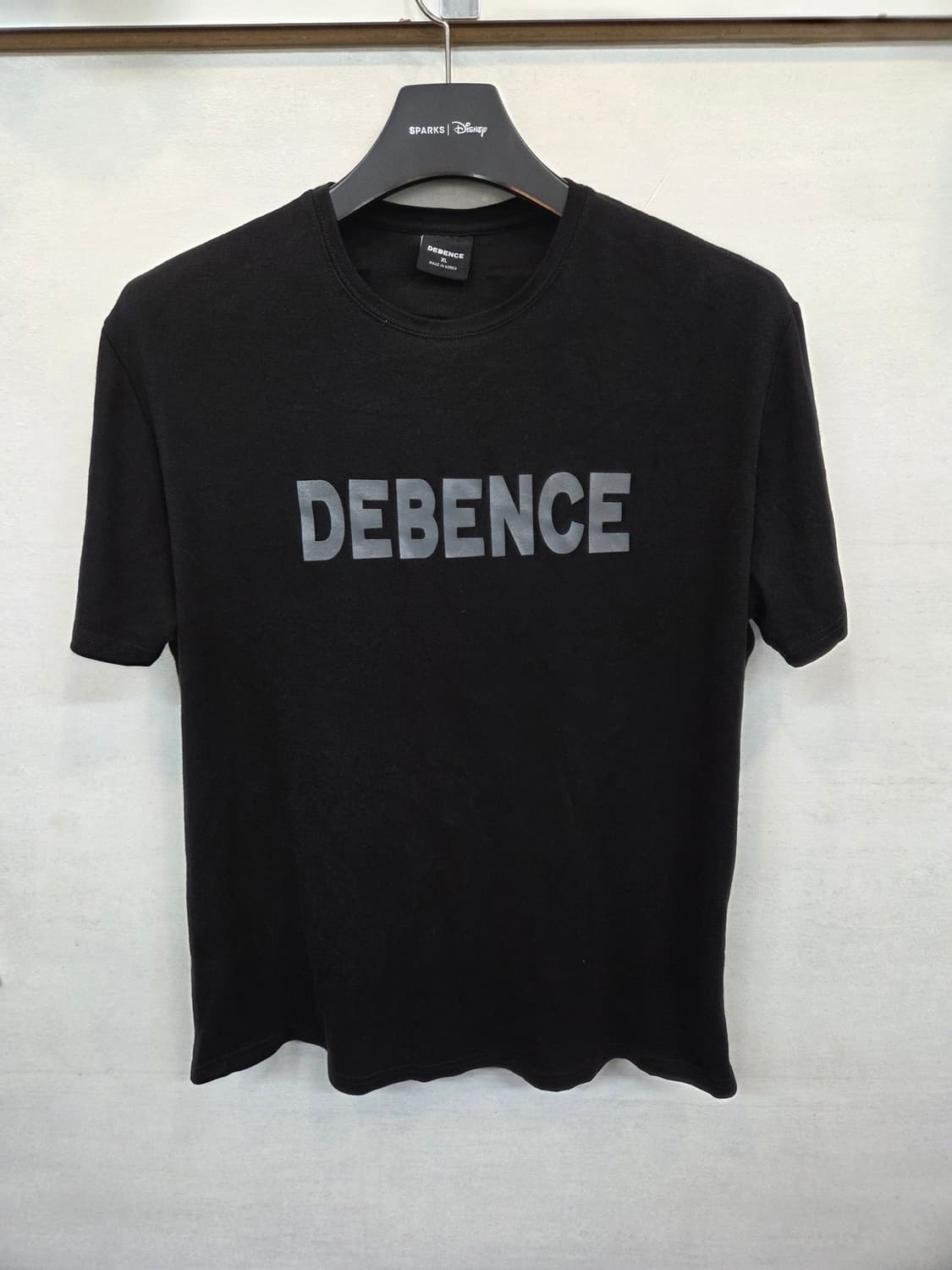 데벤스 로고 머슬핏 헬스용 반팔 xl 상품이미지1