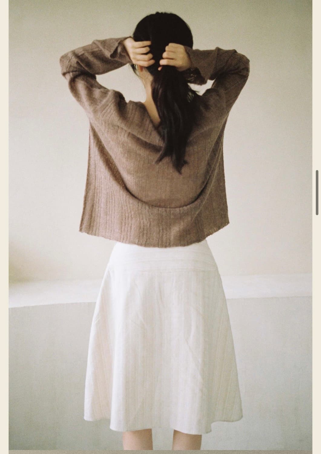 스너그눅 lily knit 체스넛 새상품 상품이미지4