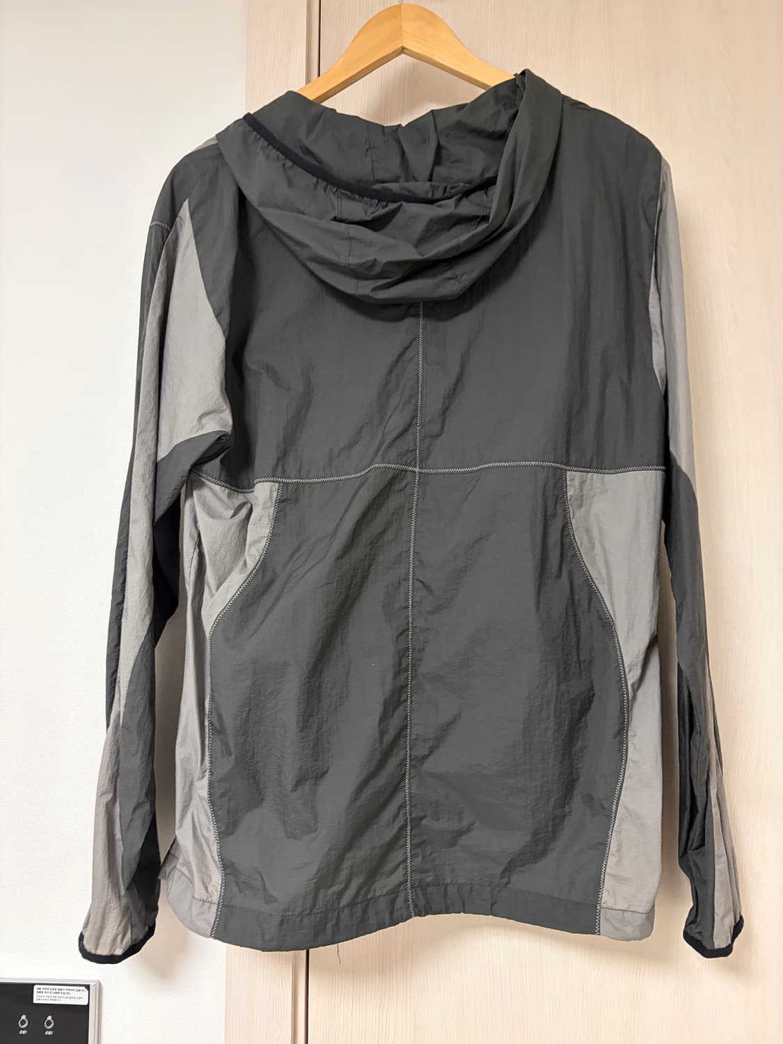 산산기어 패널드 자켓 블랙 23ss size 2 상품이미지2