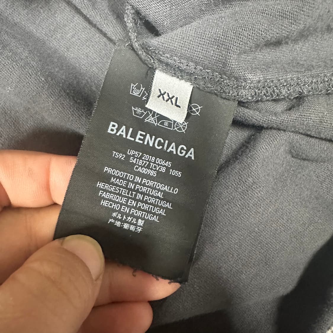 ✨ (바배) 발렌시아가 18FW 스피드헌터 OG 반팔티 상품이미지4