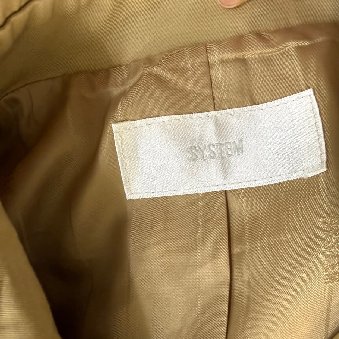 88 한섬 시스템 트렌치 코트 0330T 상품이미지3