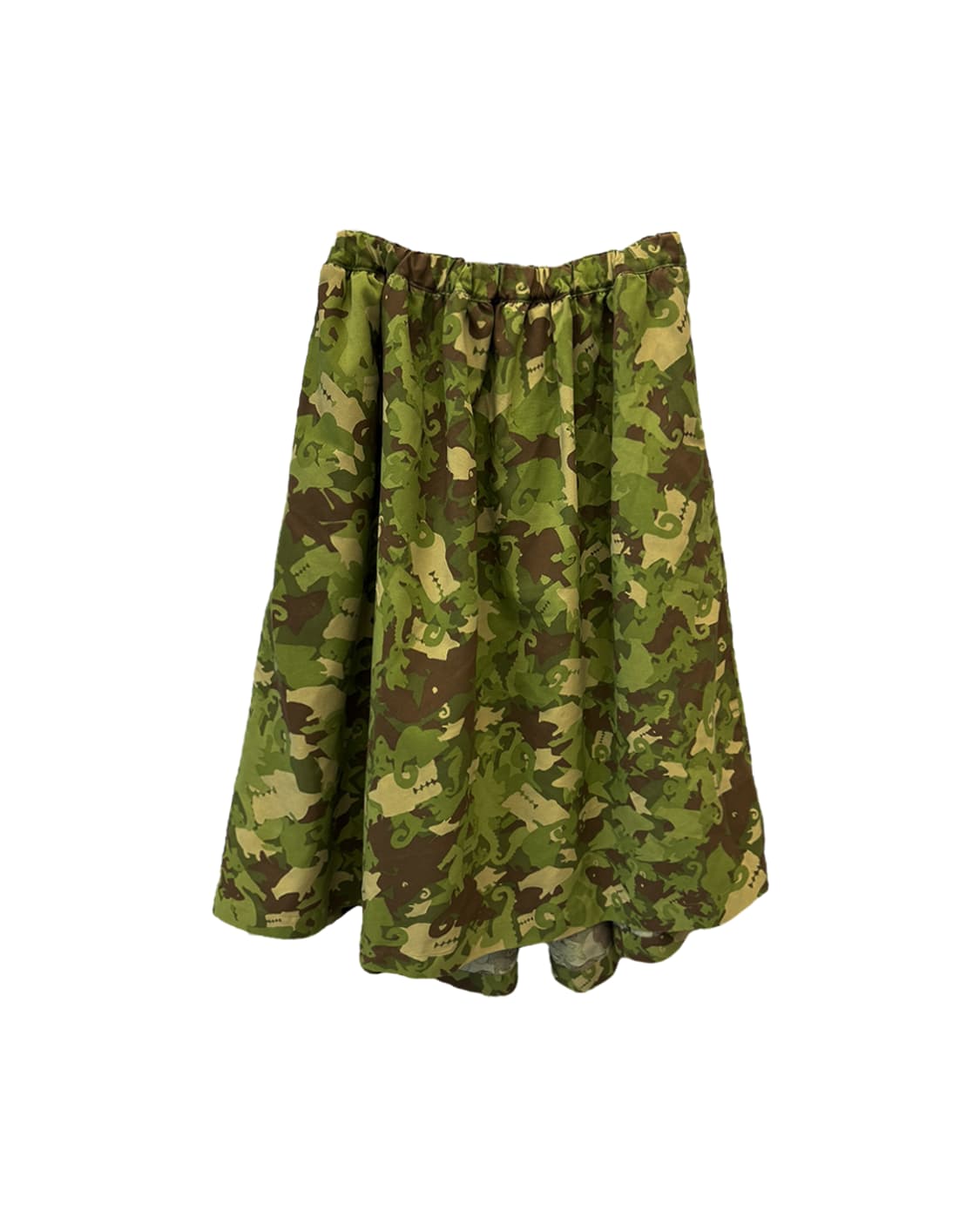 꼼데가르송 블랙 AD2014 크로커다일 카모 스커트 상품이미지5