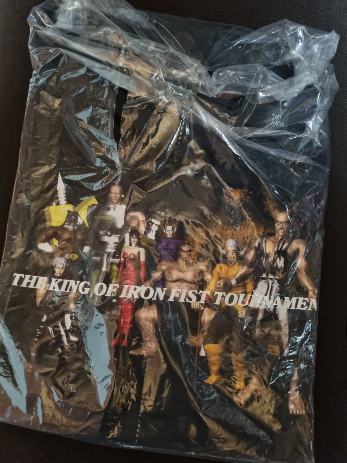 유니클로 철권 콜라보 반팔 티셔츠 XL 게임 애니 빈티지 상품이미지6