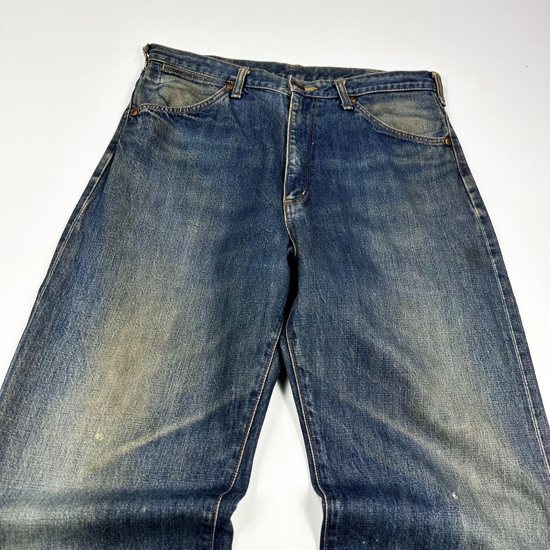 랭글러 재팬 워싱 와이드 데님 팬츠 (34인치) 상품이미지4